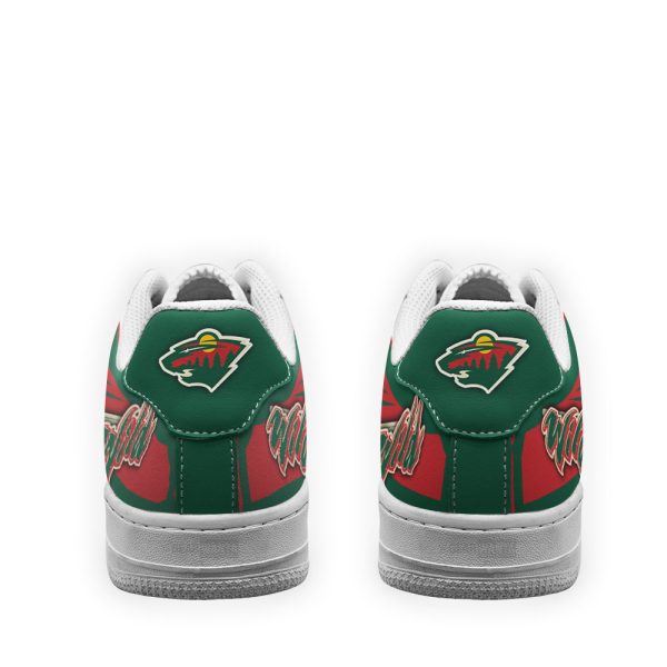 Minnesota Wild Air Shoes Custom Naf Sneakers For Fans-Gearsnkrs