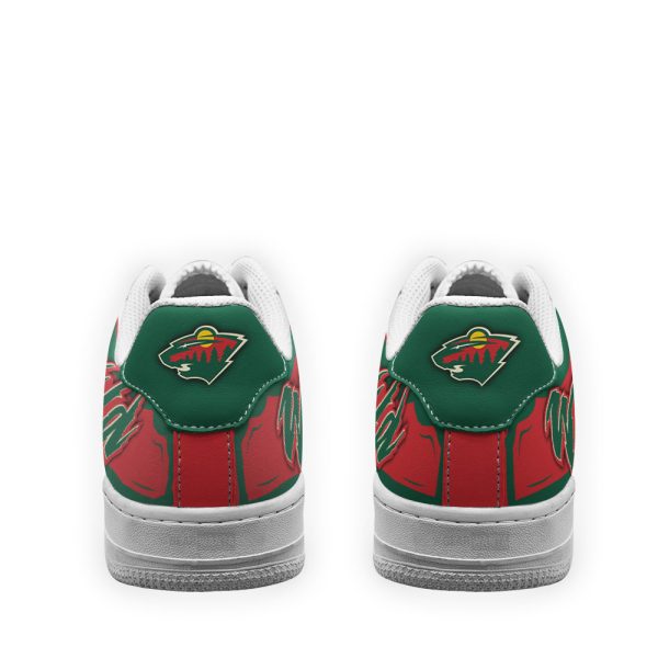 Minnesota Wild Air Sneakers Custom Naf Shoes For Fan-Gearsnkrs