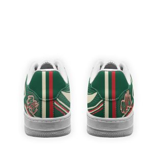 Minnesota Wilds Air Sneakers Custom Force Shoes For Fans-Gearsnkrs