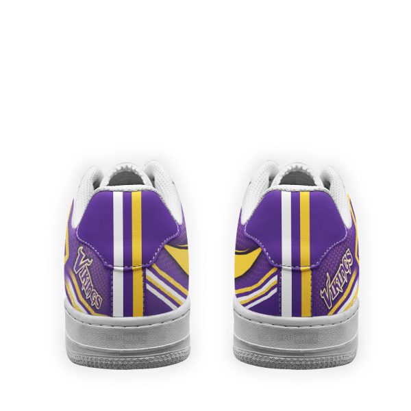 Minnesota Vikings Air Sneakers Custom Force Shoes For Fans-Gearsnkrs