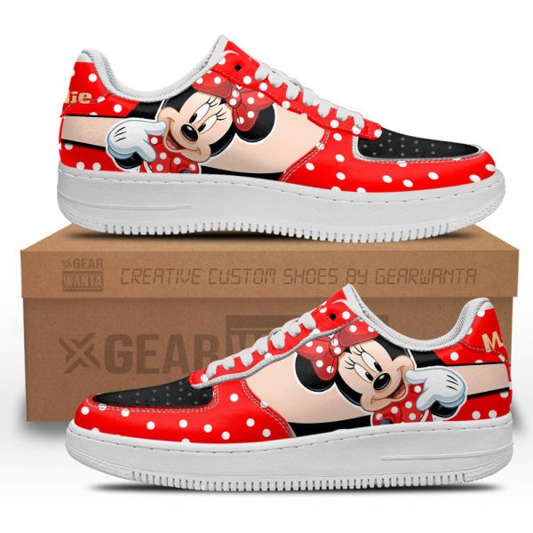 Minnie Custom Cartoon Kid Jd Sneakers Lt13 1 - Perfectivy