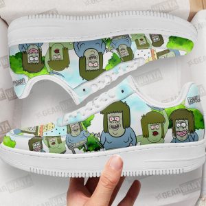 Mitch Muscle Air Sneakers Custom Regular Show Shoes 1 - PerfectIvy
