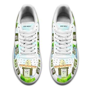 Mitch Muscle Air Sneakers Custom Regular Show Shoes 3 - Perfectivy