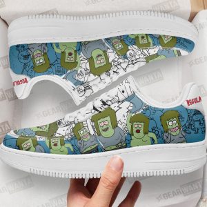Mitch Muscle Regular Show Air Sneakers Custom Cartoon Shoes 1 - PerfectIvy
