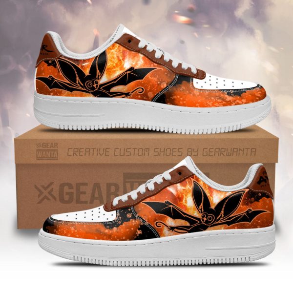 Momo Avatar The Last Airbender Air Sneakers Custom Shoes 2 - Perfectivy