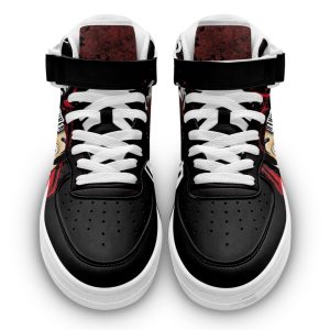 Money Heist Air Mid Shoes Custom Sneakers Fans-Gear Wanta