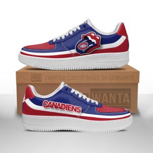 Montreal Canadiens Air Sneakers Custom Force Shoes Sexy Lips For Fans-Gear Wanta