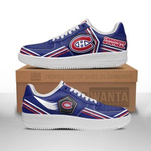 Montreal Canadiens Air Sneakers Custom Force Shoes For Fans-Gear Wanta