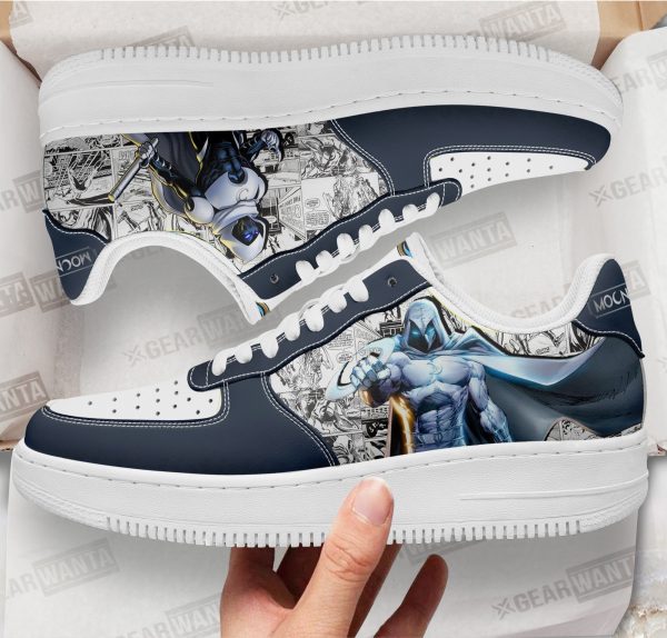 Moon Knight Air Sneakers Custom Comic Shoes 1 - Perfectivy