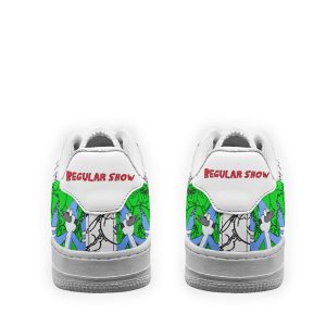 Mordecai Regular Show Air Sneakers Custom Cartoon Shoes 4 - Perfectivy