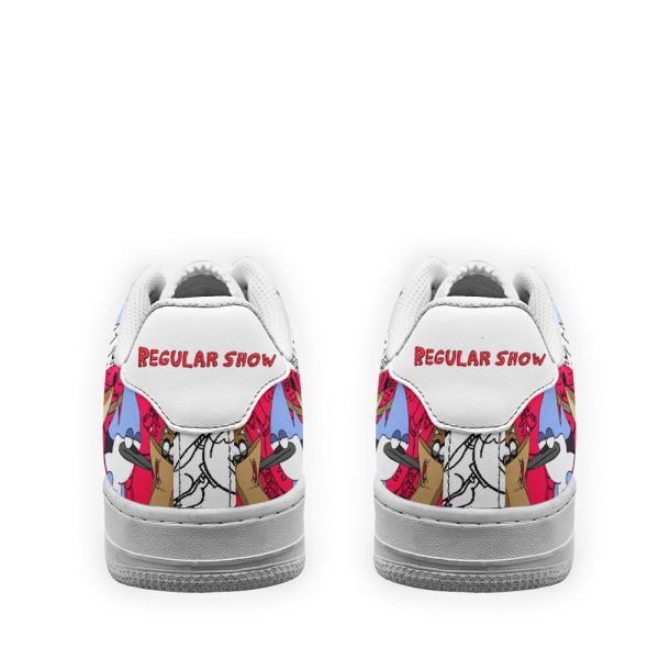 Mordecai And Rigby Regular Show Air Sneakers Custom Cartoon Shoes 4 - Perfectivy