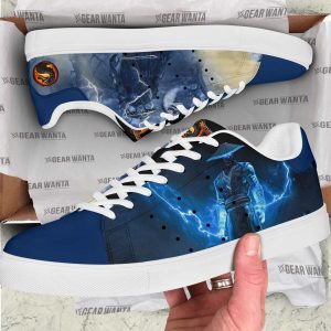 Mortal Kombat Raiden Skate Shoes Custom-Gearsnkrs