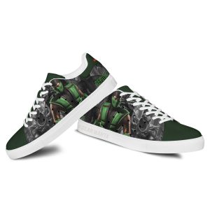 Mortal Kombat Reptile Skate Shoes Custom-Gear Wanta