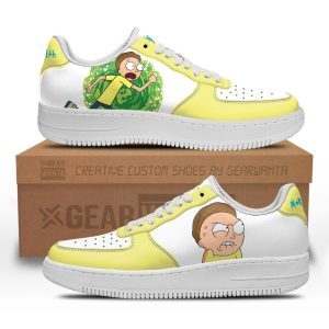 Morty Smith Rick and Morty Custom Air Sneakers QD13 1 - PerfectIvy
