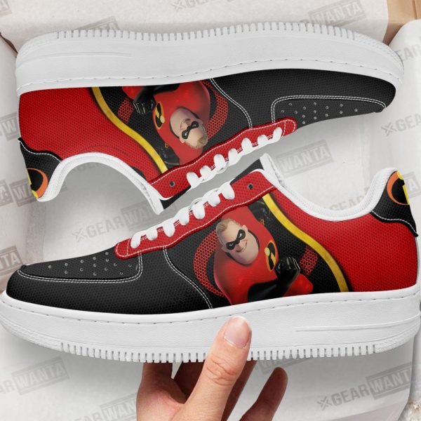 Mr. Incredible Air Sneakers Custom Incredible Family Cartoon Shoes 1 - Perfectivy