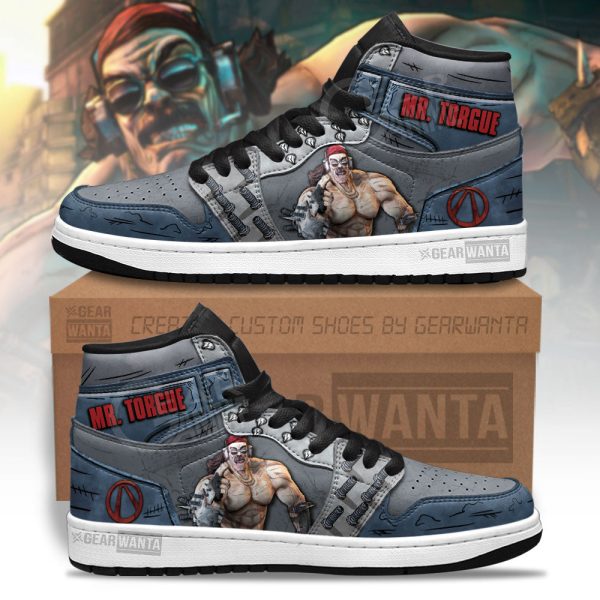 Mr. Torgue Borderlands J1 Shoes Custom For Fans Sneakers Mn04 1 - Perfectivy