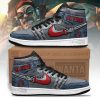 Mr. Torgue Swoosh Borderlands J1 Shoes Custom For Fans Sneakers MN04 1 - PerfectIvy