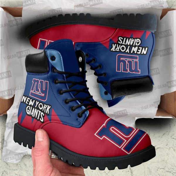 Ny Giants Boots Shoes Custom For Fans-Gearsnkrs