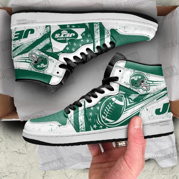 Ny Jets Football Team J1 Shoes Custom For Fans Sneakers Tt13 2 - Perfectivy