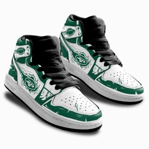 Ny Jets Football Team Kid Sneakers Custom For Kids 2 - Perfectivy