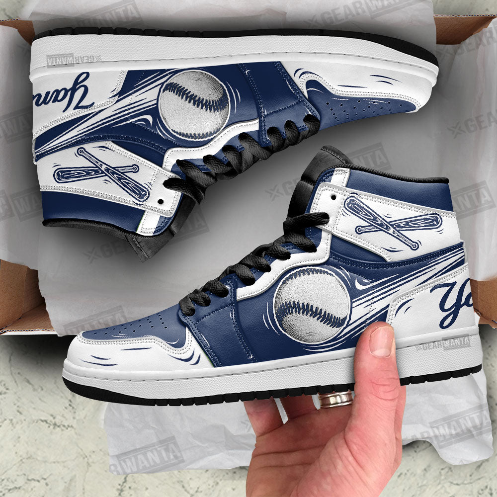 NY Yankees Shoes Custom For Fans Sneakers TT13