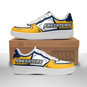 Nashville Predators Air Sneakers Custom NAF Shoes For Fan-Gear Wanta