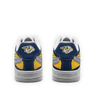 Nashville Predators Air Shoes Custom Naf Sneakers For Fans-Gearsnkrs