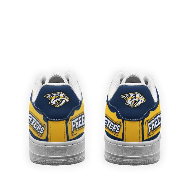 Nashville Predators Air Sneakers Custom Naf Shoes For Fan-Gearsnkrs