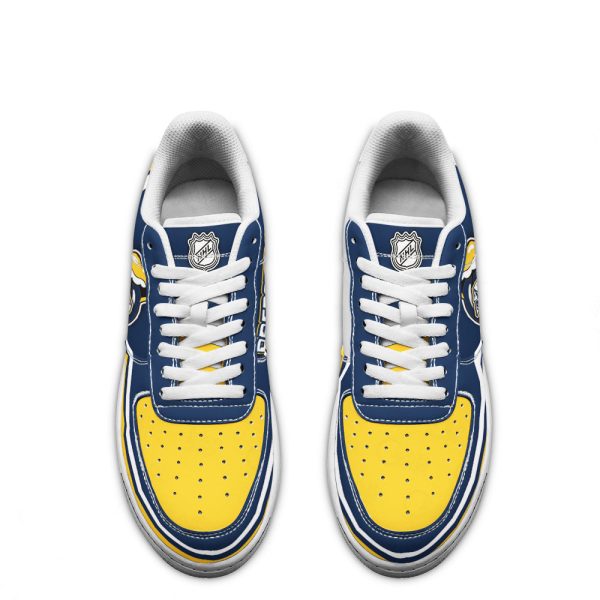 Nashville Predators Air Sneakers Custom Force Shoes Sexy Lips For Fans-Gearsnkrs