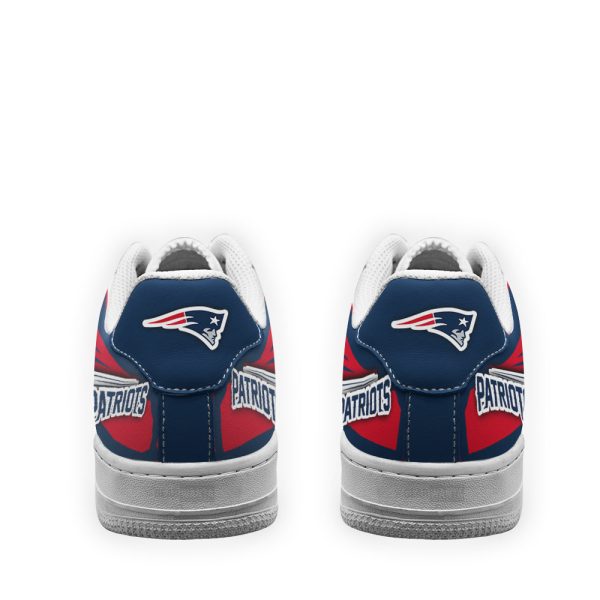 New England Patriots Air Shoes Custom Naf Sneakers For Fans-Gearsnkrs