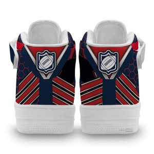 New England Patriots Sneakers Custom Air Mid Shoes For Fans-Gearsnkrs