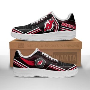 New Jersey Devils Air Sneakers Custom Force Shoes For Fans-Gear Wanta