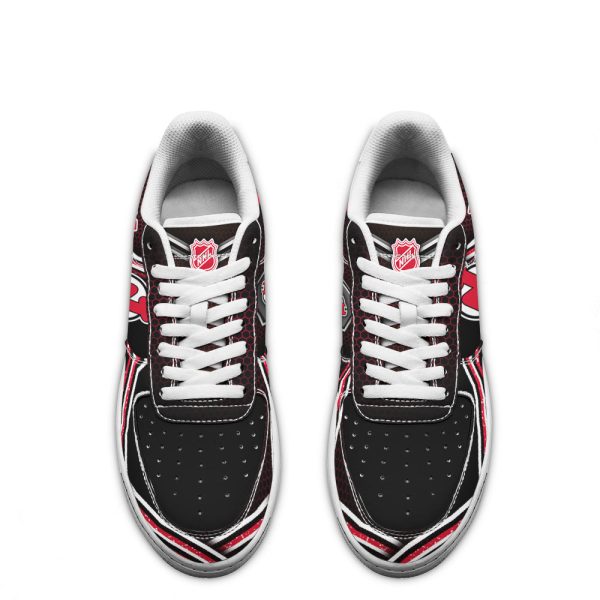 New Jersey Devils Air Sneakers Custom Force Shoes For Fans-Gearsnkrs