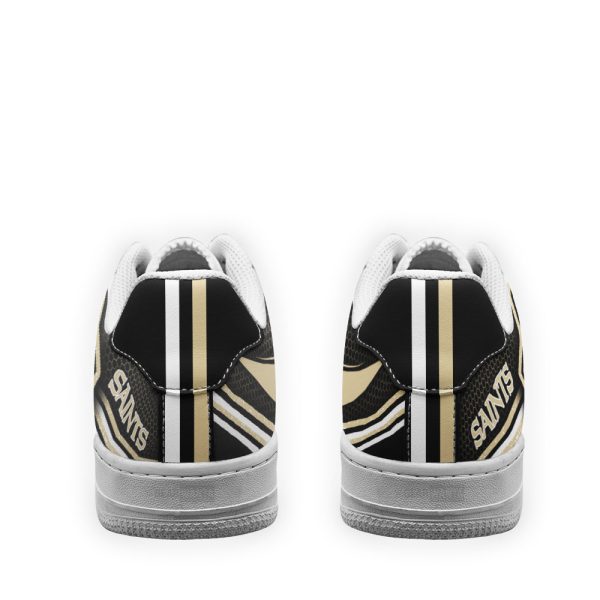 New Orlean Saints Air Sneakers Custom Force Shoes For Fans-Gearsnkrs