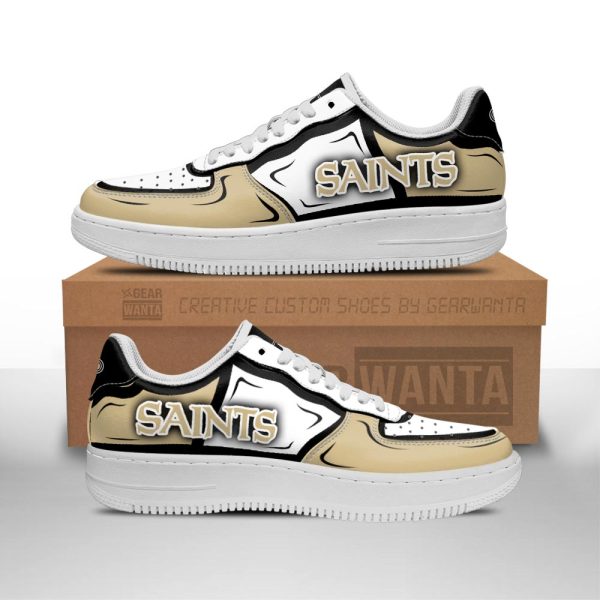 New Orleans Saints Air Sneakers Custom Naf Shoes For Fan-Gearsnkrs