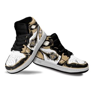 New Orleans Saints Football Team Kid Sneakers Custom For Kids 3 - Perfectivy