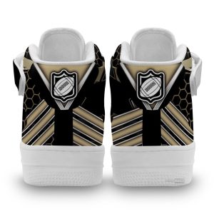 New Orleans Saints Sneakers Custom Air Mid Shoes For Fans-Gearsnkrs