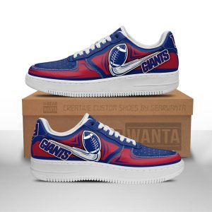 New York Giants Air Shoes Custom NAF Sneakers For Fans-Gear Wanta