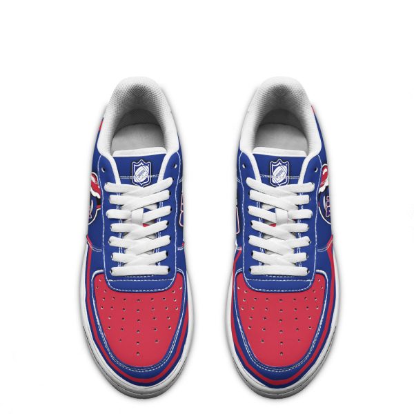 New York Giants Air Sneakers Custom Force Shoes Sexy Lips For Fans-Gearsnkrs