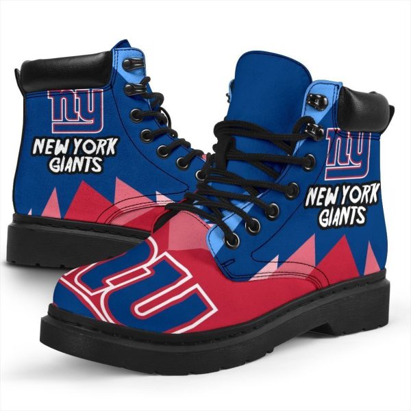 New York Giants Boots Shoes Unique Gift Idea For Fan-Gearsnkrs