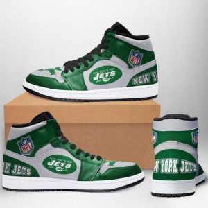 New York Jets Sneaker Team Custom Eachstep Sneakers-Gear Wanta