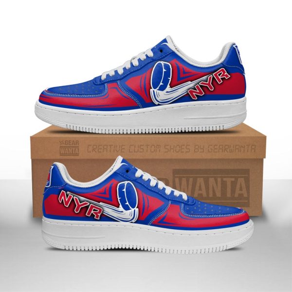 New York Rangers Air Shoes Custom Naf Sneakers For Fans-Gearsnkrs