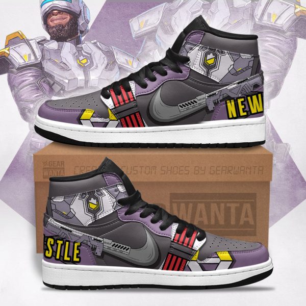 Newcastle Apex Legends J1 Sneakers Custom For For Gamer 2 - Perfectivy