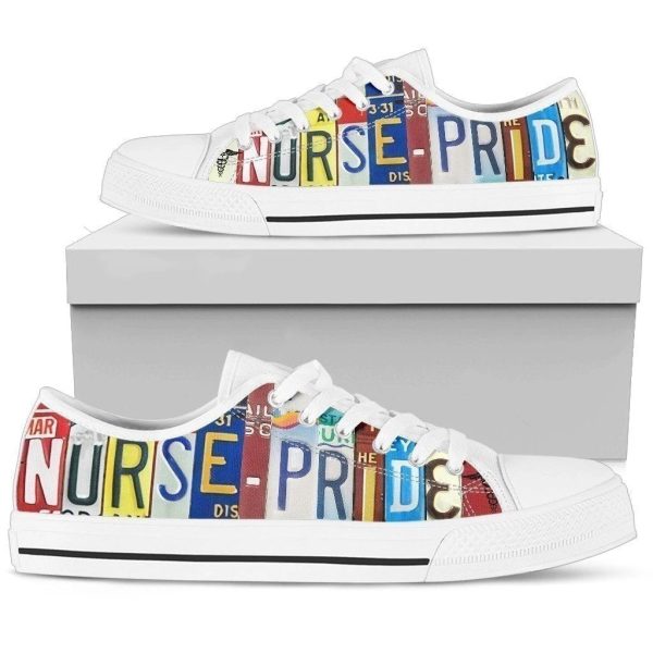 Nurse Pride Women'S Sneakers Style Nurse Gift Nh08-Gearsnkrs