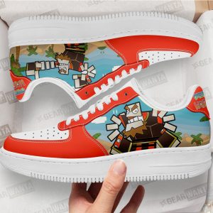 O'Chunks Air Sneakers Custom Super Paper Mario Shoes 1 - PerfectIvy