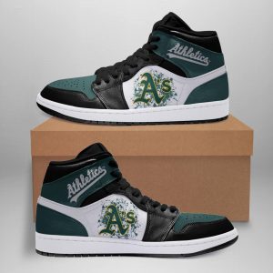 Oakland Athletics Basketball Shoes JD Sneakers-Gear Wanta