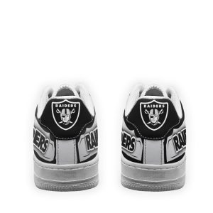 Oakland Raiders Air Sneakers Custom Naf Shoes For Fan-Gearsnkrs