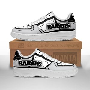 Oakland Raiders Air Sneakers Custom NAF Shoes For Fan-Gear Wanta