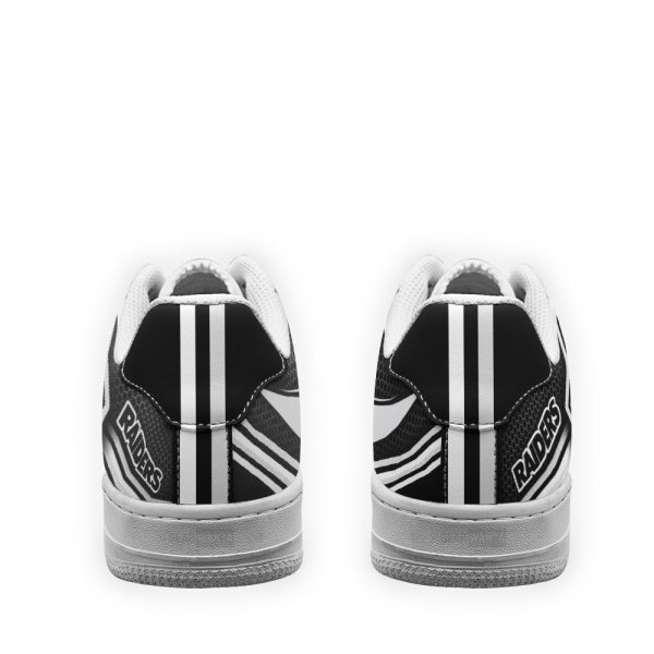 Oakland Raiders Air Sneakers Custom Force Shoes For Fans-Gearsnkrs