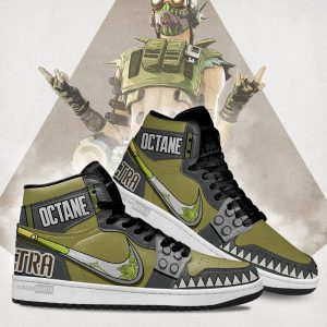 Octane Apex Legends J1 Sneakers Custom For For Gamer 1 - PerfectIvy